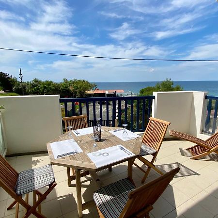 Bel Appartement Vue Mer - 1Er Rang Front De Mer Saint-Jean-de-Luz Exteriör bild