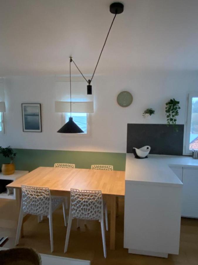 Bel Appartement Vue Mer - 1Er Rang Front De Mer Saint-Jean-de-Luz Exteriör bild