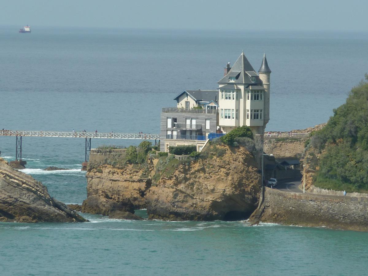 Bel Appartement Vue Mer - 1Er Rang Front De Mer Saint-Jean-de-Luz Exteriör bild